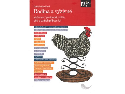 Rodina a výživné : vyživovací povinnost rodičů, dětí a dalších příbuzných