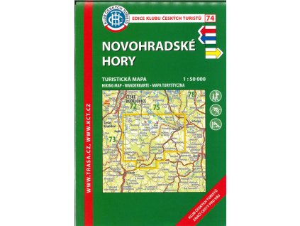 Novohradské hory : turistická mapa 1:50 000