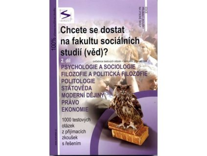 95522 chcete se dostat na fakultu socialnich studii ved 2 dil 3 vydani