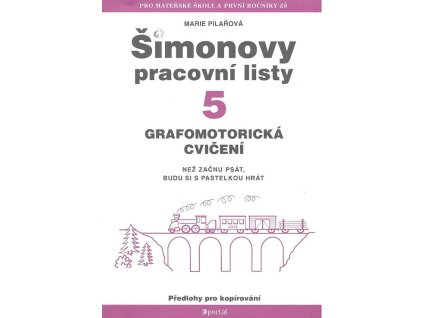Šimonovy pracovní listy :předlohy pro kopírování.5,Grafomotorická cvičení