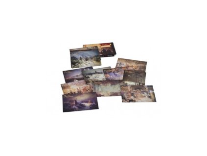 Sada 20 pohledů Alfons Mucha – Slovanská epopej