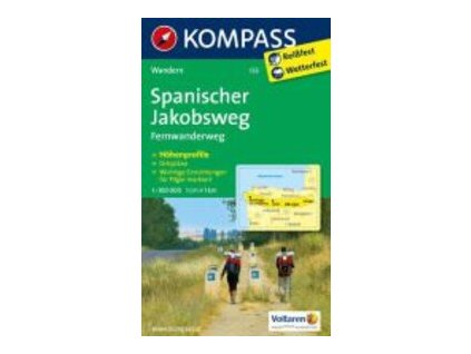 Spanischer Jakobsweg : 1:100 000, Fernwanderweg
