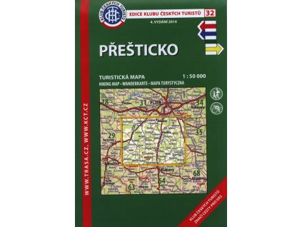 Přeštickoturistická mapa 1:50 000