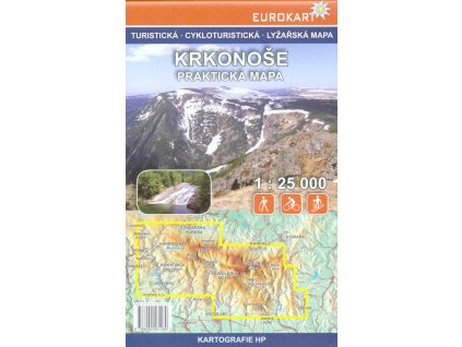 Krkonoše : praktická mapa : turistická mapa, cykloturistická a lyžařská mapa