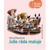 Julie ráda maluje