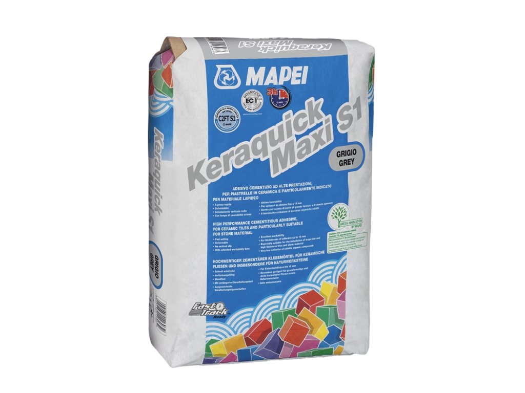 Lepidlo cementové Mapei Keraquick Maxi S1 šedé 25 kg