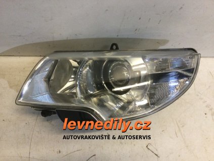 Levý přední Obal Xenonového Světla Škoda Superb II RV 2008-2013