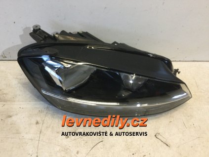 Pravé přední světlo VW Golf VII RV 2017-2020 H7+H9 5G1941006D