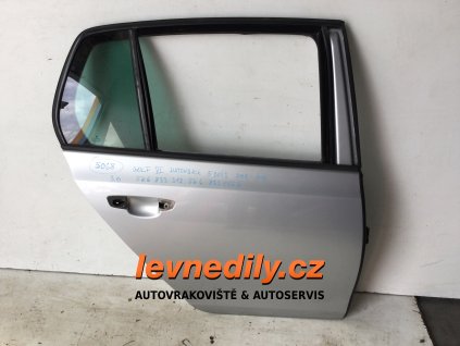 Pravé zadní dveře VW Golf VI hatchback 5 dvéř 5K6833056K