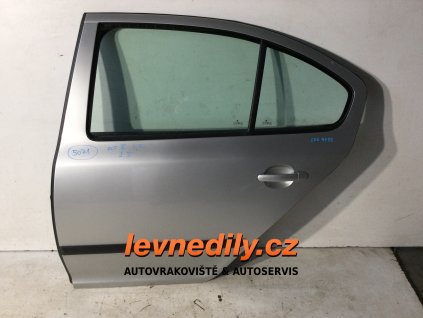 Levé zadní dveře Škoda Octavia II barva 9102