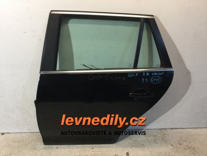 Levé zadní dveře VW Golf V VI variant
