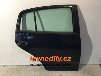 Pravé zadní dveře VW Golf plus