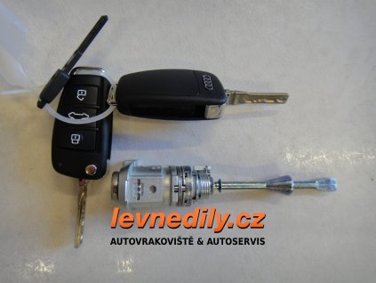 Sada vložky zámku s klíčem 4L1837167 Audi Q7