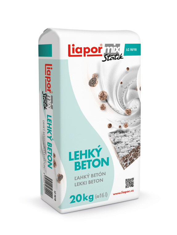 Novinka v e-shopu: lehký beton Liapor Mix Statik