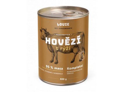 hovezi s ryzi 400g