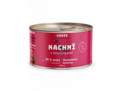 kachni s brusinkami