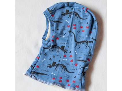 Matátí kukla s merinem dino na modré vel. 2