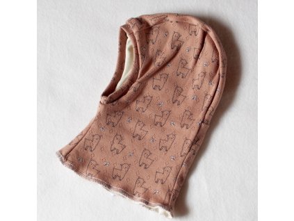 Matátí kukla s merinem hnědé lamy vel. 4