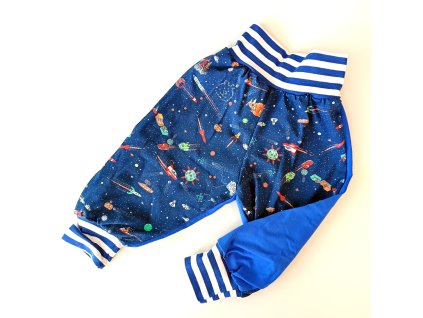 MaTáTí tepláky Modrý vesmír 74