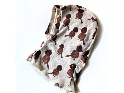 Matátí kukla s merinem hnědí ptáčci