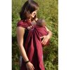 storchenwiege ring sling leo bordeaux