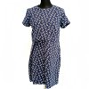 Kojící šaty Luka - modré kotvy
