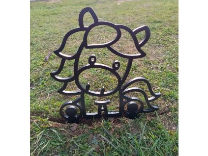 Koník - ocelová zahradní dekorace