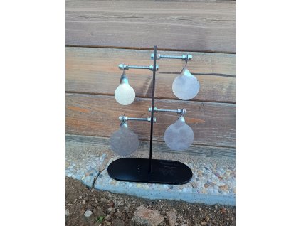 Samostatně stojící terč s gongy - pro silnější vzduchovky