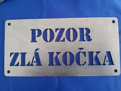 Pozor zlá kočka