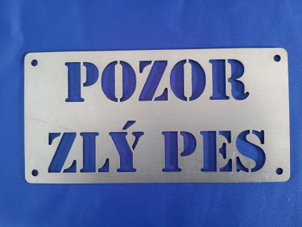 Pozor zlý pes