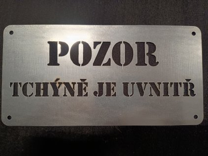 Pozor tchýně je uvnitř