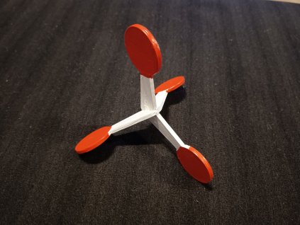 Kráčející terč - zesílený