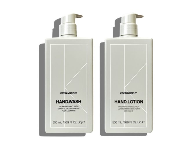 Hand wash and hand lotion Kevin Murphy hydratační mýdlo a balzám na ruce 2x500ml