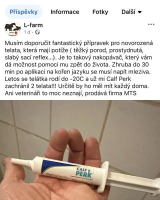 Děkujeme mockrát za sdílení zkušenosti přímo z chovu. Jsme rádi, že #CalfPerk pomáhá v náročných podmínkách. 🙂