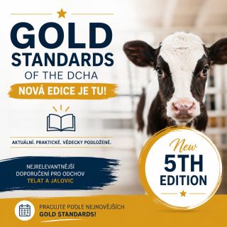 📘 Dairy Calf & Heifer Association vydala novou, již 5. edici Gold Standards pro odchov telat a jalovic. Gold Standards...