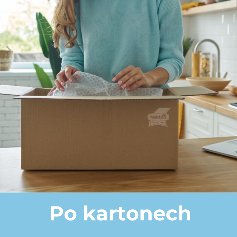 Menu - po kartonech