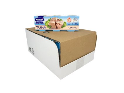 NEKTON - Tuňák celý ve vlastní šťávě 3x80g