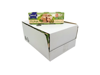 NEKTON - Tuňák v olivovém oleji - kusy 3x80g