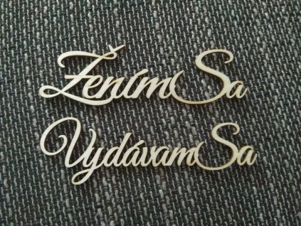 Vydávam sa / Žením sa