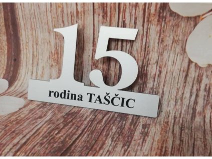 Menovka s číslom