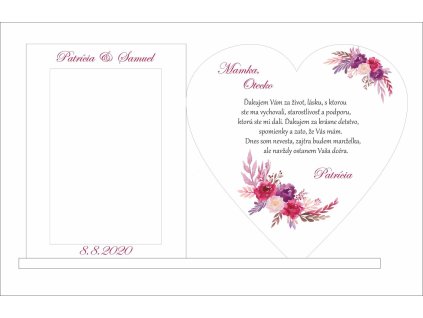 Poďakovanie 17 + mená a dátum