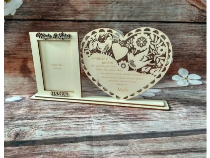 Poďakovanie 5 +mená a dátum