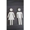 Piktogramy WC muži - ženy 1