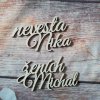 Ženích / Nevesta s menom