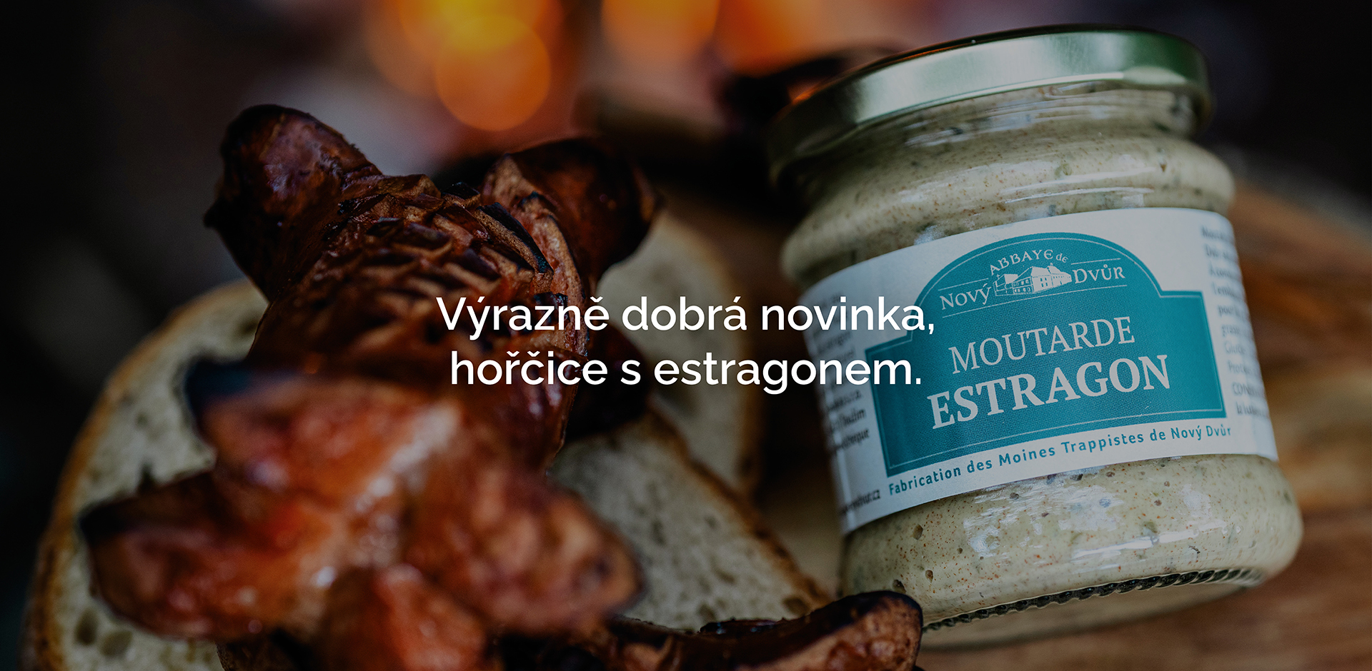 Nová estragonová hořčice