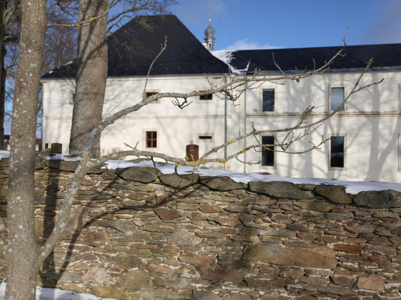 Blick auf das Kloster