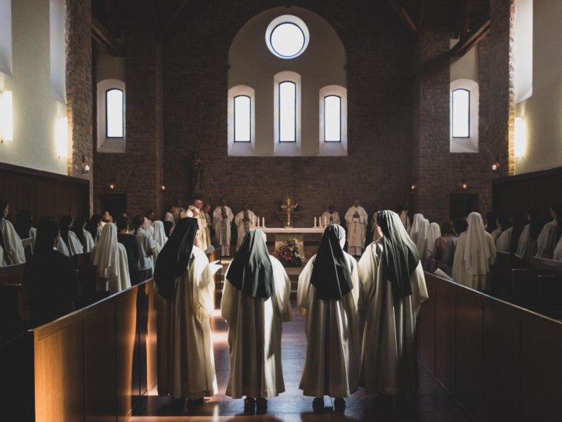 Chor der Kirche des Klosters Unserer Lieben Frau von Vltava