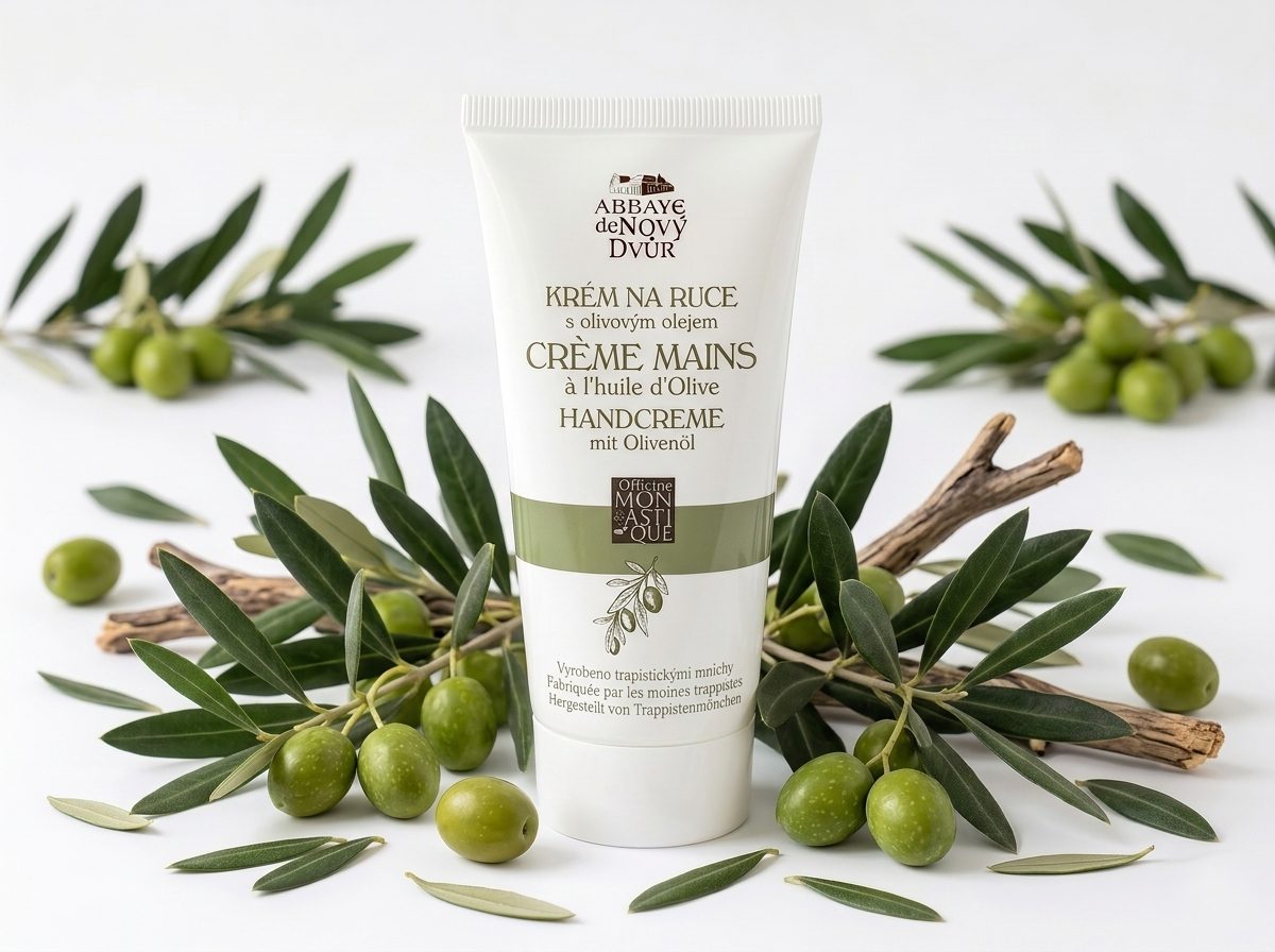Auftragen der Handcreme