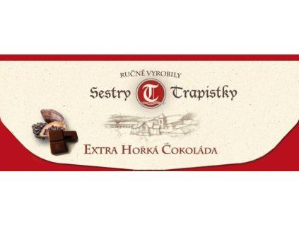 Extra hořká čokoláda – Obsahem kakaa min