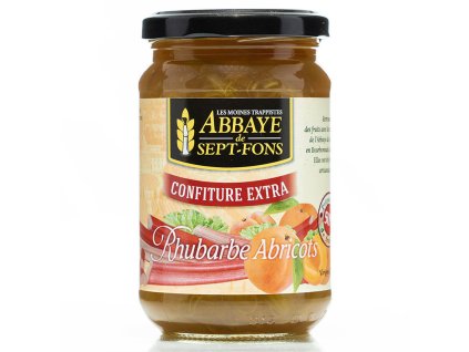 confiture rhubarbe abricot